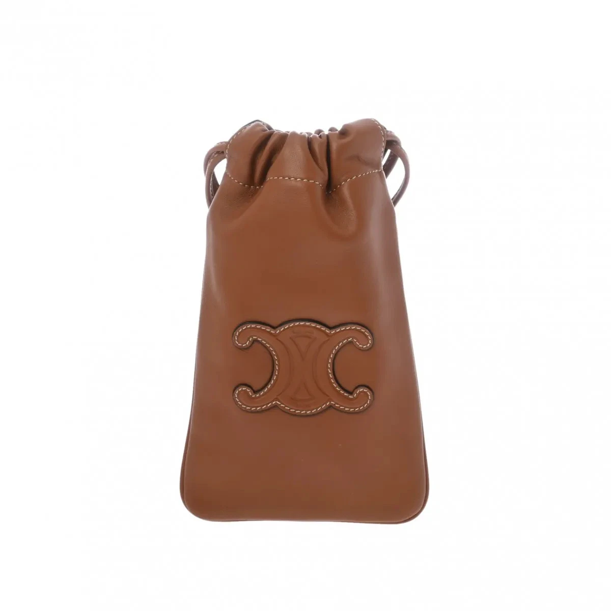 Loewe — Loewe Drawstring Mobile Pouch 10L163ETK.04LU Shoulder Bag Lambskin #WB3434