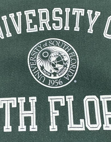 Felpa Champion Reverse Weave University Of South Florida Bulls Uomo Taglia XL - Foto 3 di 11