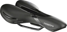 Sella per bicicletta Selle Royal Respiro Manganese nera con comfort Royalgel,