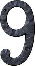 House Numbers for Outside, 5.5 Inch Black Address Numbers for House - Number 9 -