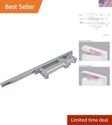Concealed Door Closer, Non-Handed, Heavy-Duty, Up to 88lbs. Doors, Non-Compat...