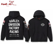 Harley Davidson Factory Racing Team Pullover Hoodie