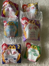 McDonalds Happy Meal Lot of 6 Toy Story Themed Toys All New In Package Disney