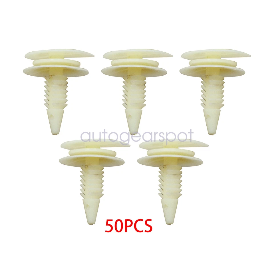 NUEVO Clip de retención de panel de moldura de puerta para Chevrolet GMC Oldsmobile Buick Pontiac 50X Foto 2 de 4