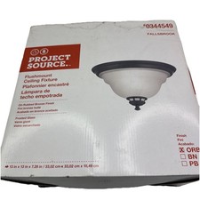 Flushmount Ceiling Fixture Light Oil-Rubbed B...
