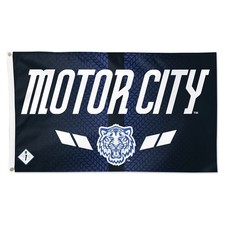 Detroit Baseball Team Memorable Motor City Flag 3x5 ft Tigers Souvenir Banner