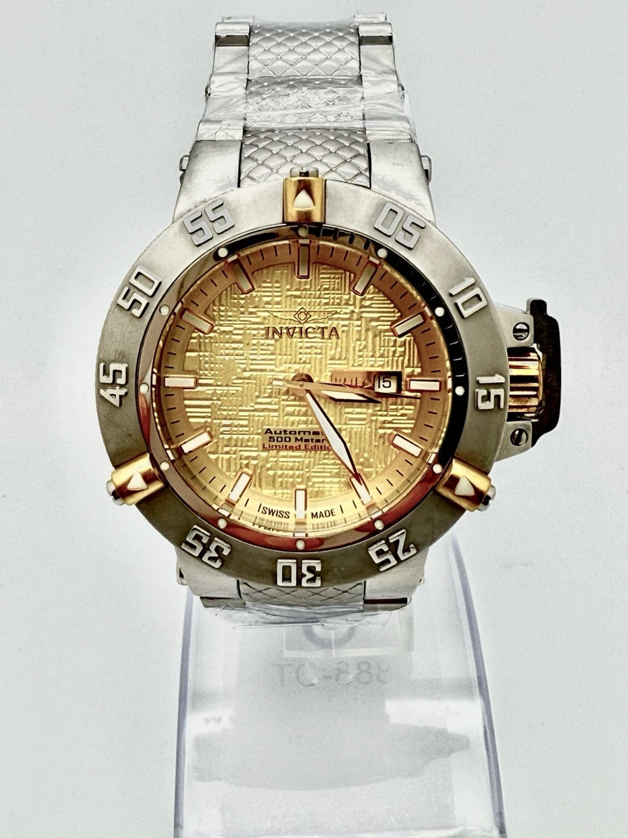 Invicta Subaqua Gold Filled Case Wristwatches for sale | eBay
