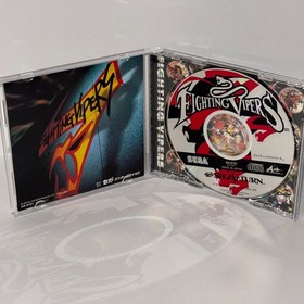 Fighting Vipers GS-9101 SEGA SATURN  CIB w/ Spine Card Japanese