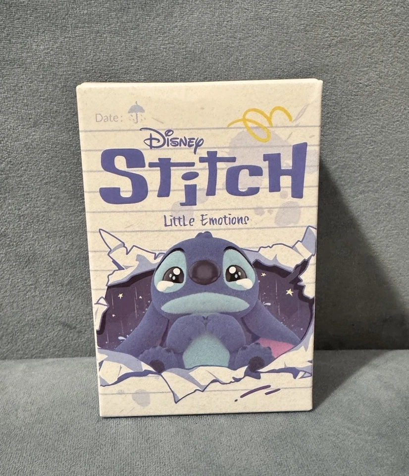 Auténtico Pop Mart Stitch Little Emotions Series Caja Sin Abrir - Cry The Heart Out Foto 2 de 4