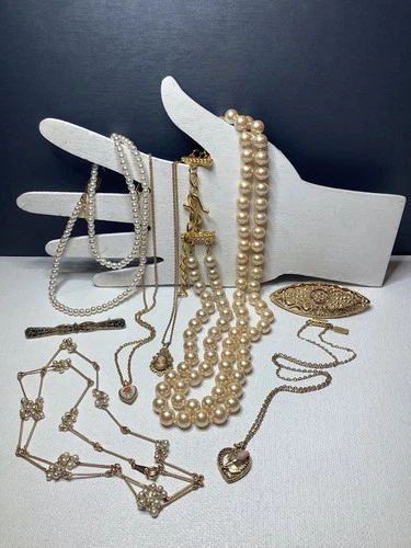 Vintage Avon, 1928 Brand, LC, KR Costume/Faux Pearl Jewelry Collection Lot