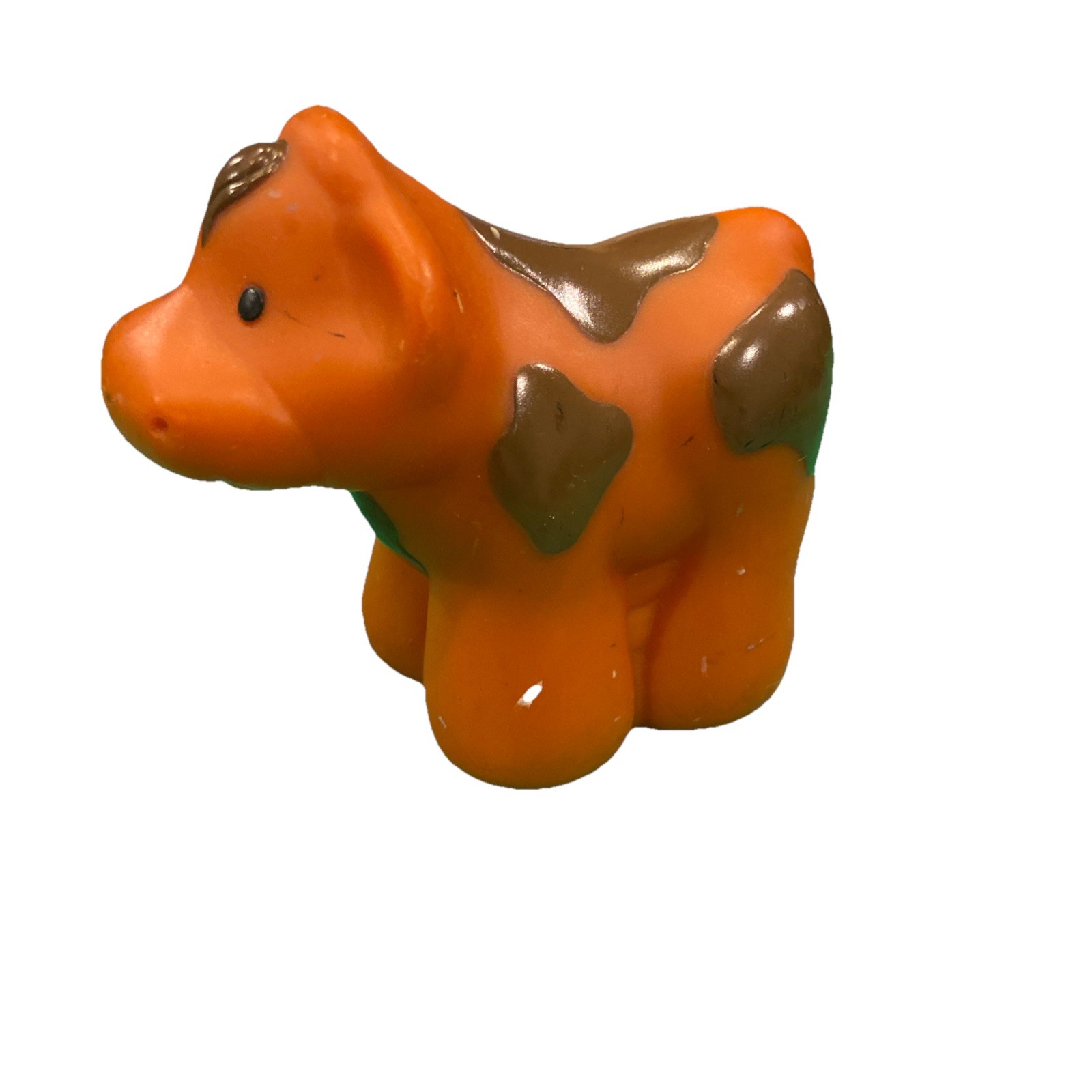 LITTLE TIKES CHUNKY BIG BROWN SPOTTED COW for FARM FARMER AR