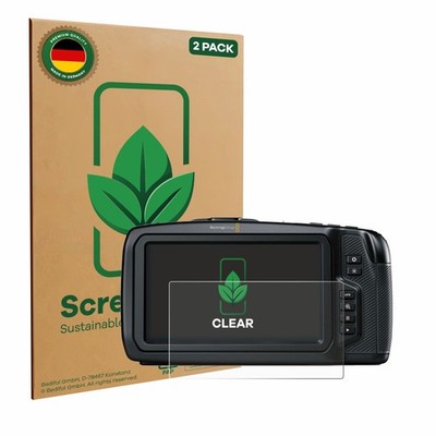 2x ScreenLeaf Displayschutzfolie für Blackmagic Pocket Cinema Camera 4K / 6K 