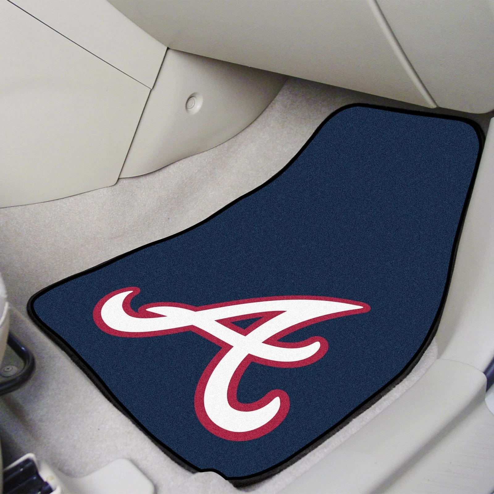 Atlanta Braves 2 Piece Front Car Mats