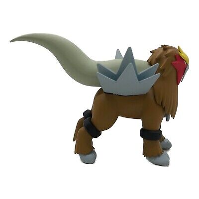 Bandai Original Pokemon Johto Region Anime Figures Raikou Entei