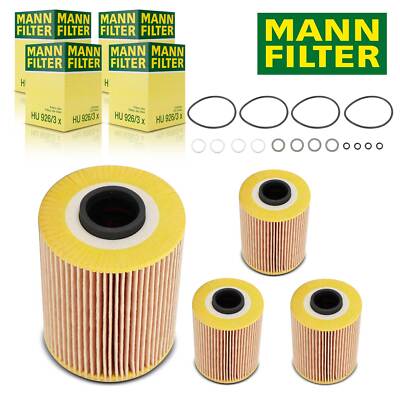 MANN FILTER HU926/3X ÖLFILTER 4x FÜR ALPINA B10 BMW 3ER E36 5ER E34 Z3 ROADSTER
