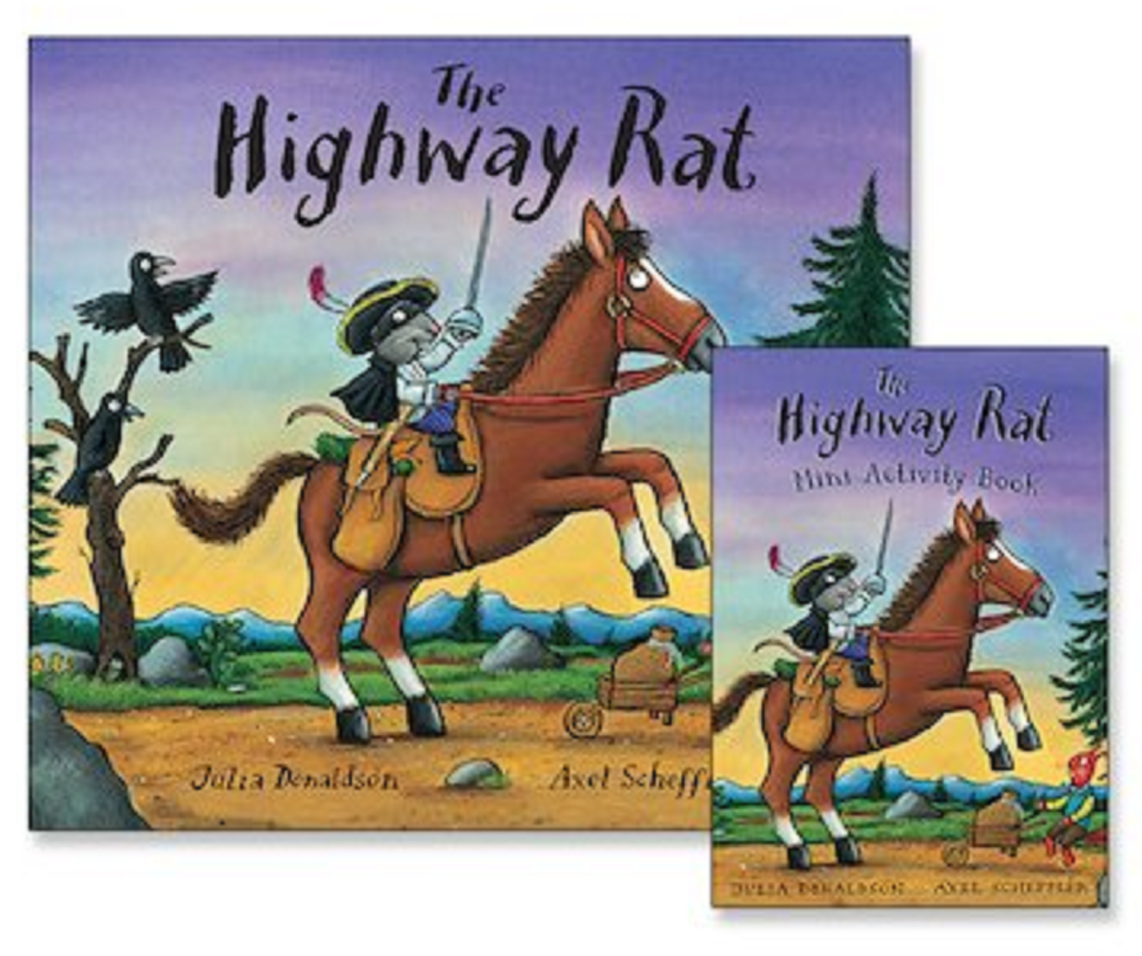 The Highway Rat by Julia Donaldson (Paperback) Story Book with Activity Book