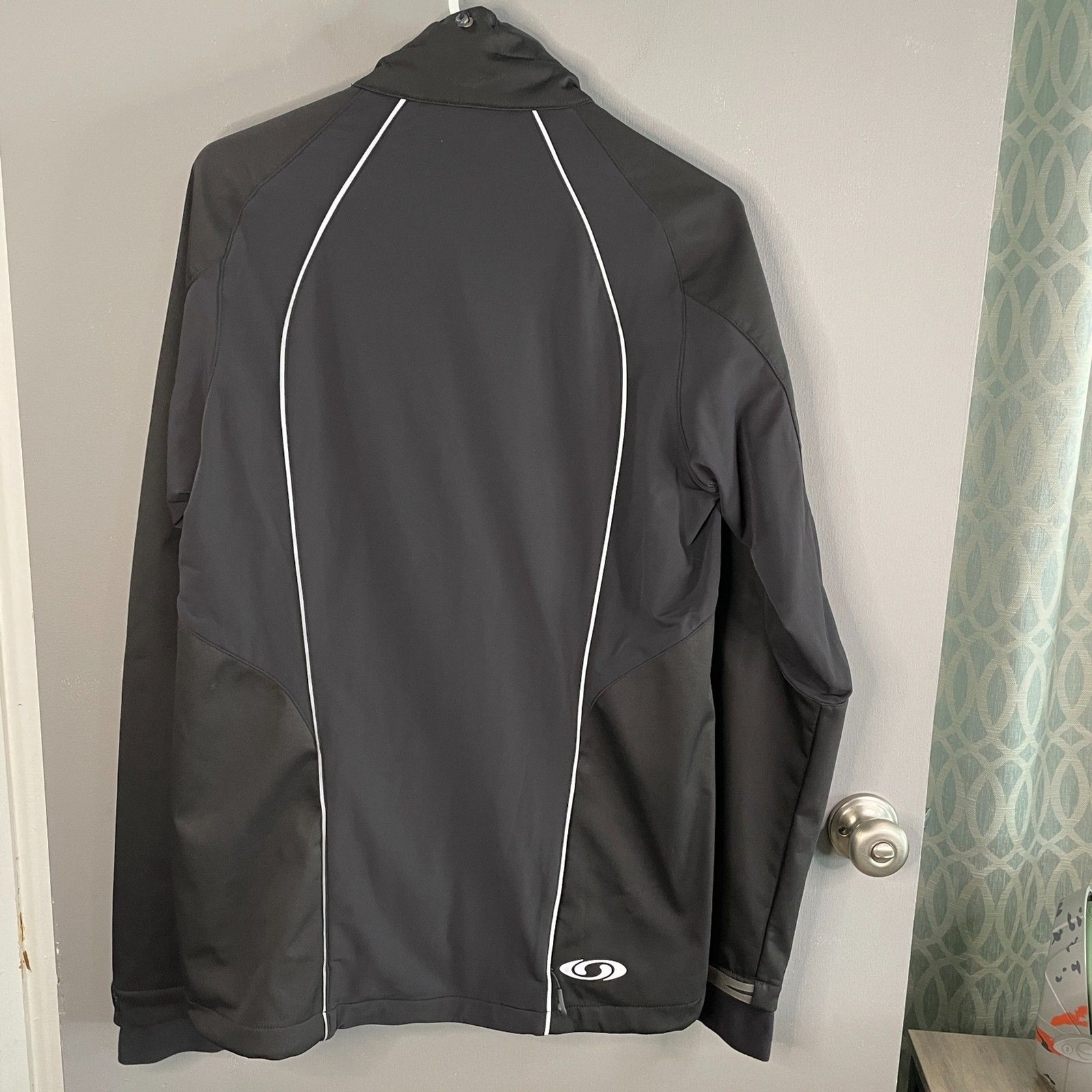 Giacca softshell Salomon donna L clima vento manica lunga full zip finto collo LEGGI