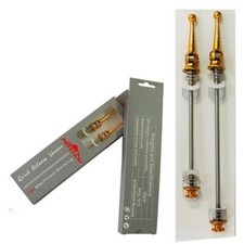 Bicycle Quick Release Titanium Lightest Cnc Alloy Cycling Wheel Hub Skewers Set