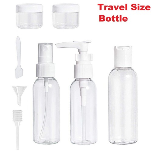 Kit De 17 Bouteilles De Voyage MateeyLife - Approuvées TSA, Anti-fuite, Format Bagage Cabine