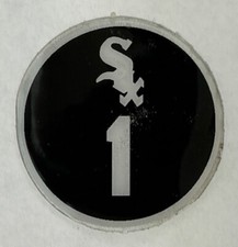 Chicago White Sox Game Used Bat Knob Decal #1 - MLB Baseball