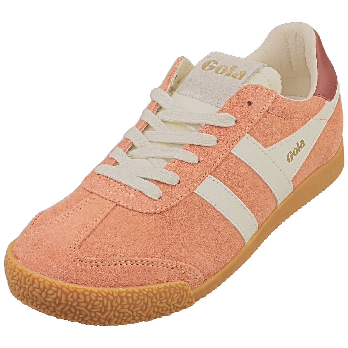 Gola Damen Turnschuhe ELAN Terracotta Weiß Rot
