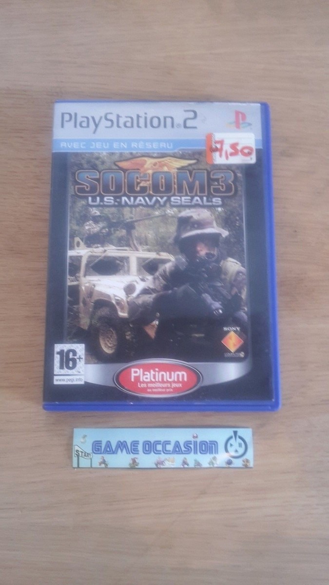 Jeu vidéo Socom 2 : U.S. Navy Seals – PlayStation 2 PS2 – bon état - Jeux vidéo
