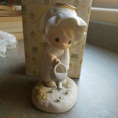 Precious Moments Some Plant, Some Water, But God Giveth The