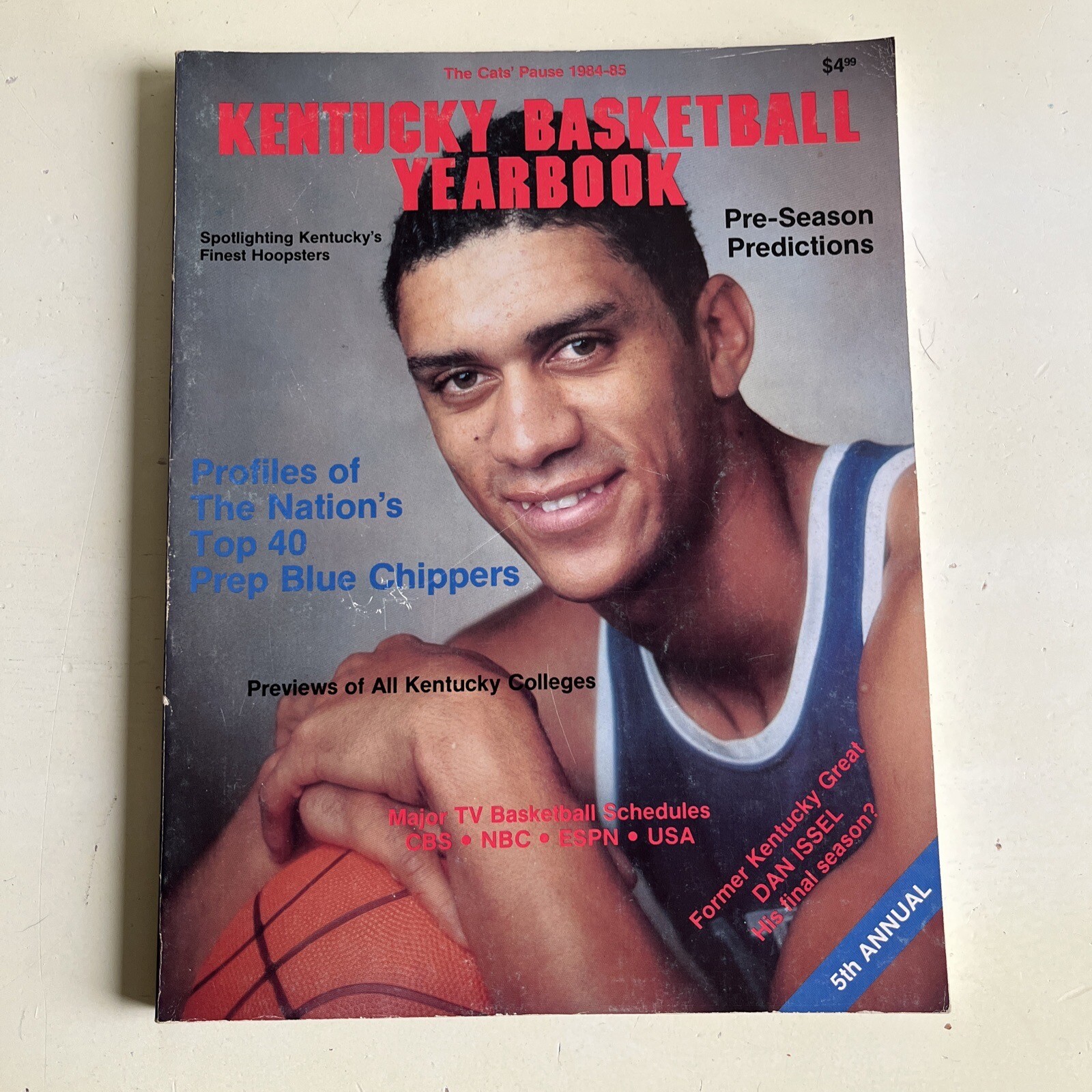 1984 1985 The Cats Pause Yearbook Kentucky Wildcats 5th Annual Kenny