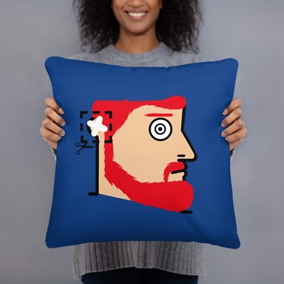 IABO - ''Cut Here'' (Van Gogh) Cuscino Pillow arredamento divani pop art street ar