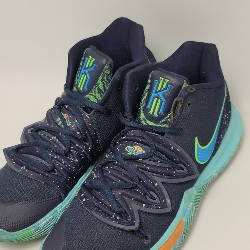 Nike Kyrie Irving 5 UFO Mid Top Tenis A02918-400 Zapatos de Baloncesto Talla 8 - Imagen 9 de 13