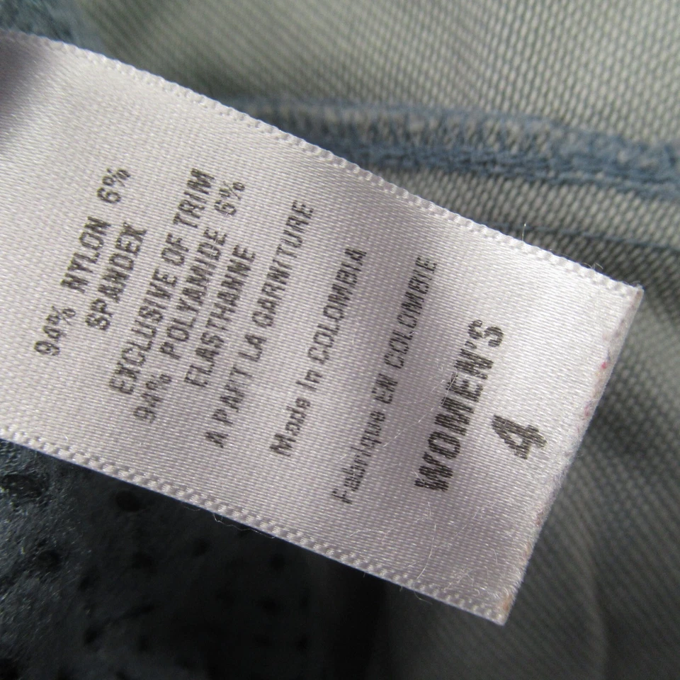 Pantalones Cortos Patagonia Para Mujer 4 Ligeros Informales Gris Bolsillos Carga Ritmo Foto 4 de 4