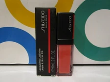 SHISEIDO ~ LACQUERLNK LIPSHINE ~ # 306 CORAL SPARK ~ .2 OZ BOXED