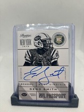 2013 Panini Prestige - Nfl Passport Geno Smith #6 Signatures (AU, RC)