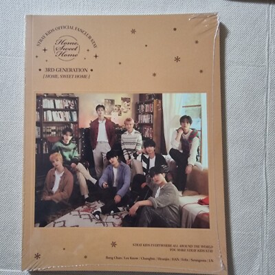 Stray Kids 3RD OFFICIAL FAN CLUB MEMBERSHIP KIT STAY HOME SWEET