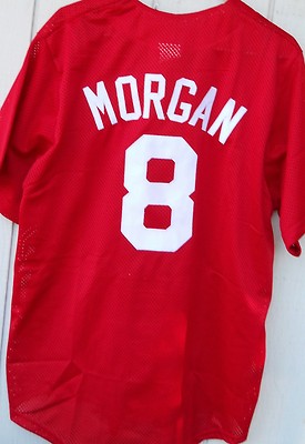 Morgan Jersey Cincinnati Reds Cooperstown Jersey CINCINNATI REDS