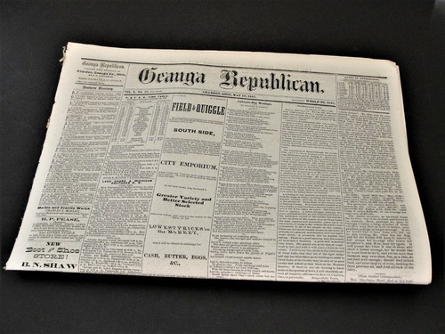 Geauga Republican, Wednesday, May 18, 1881- Chardon, Ohio Newspaper. - Bild 3 von 5