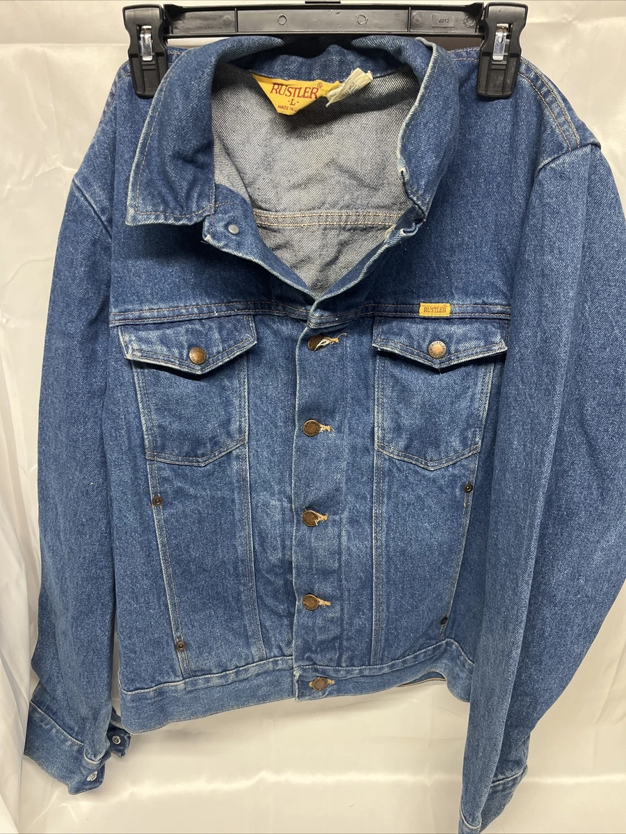 Rustler jean deals jacket