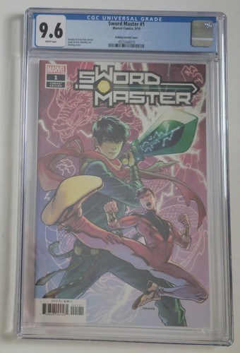 Sword Master #1 CGC 9.6 Haining 1:50 Incentive Variant - New Iron Fist