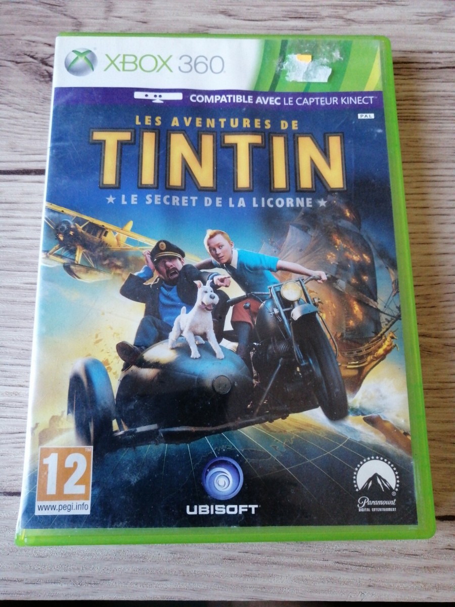 Les aventure De Tintin . Le Secret De La Licorne . Jeux pour PC (CD ROM