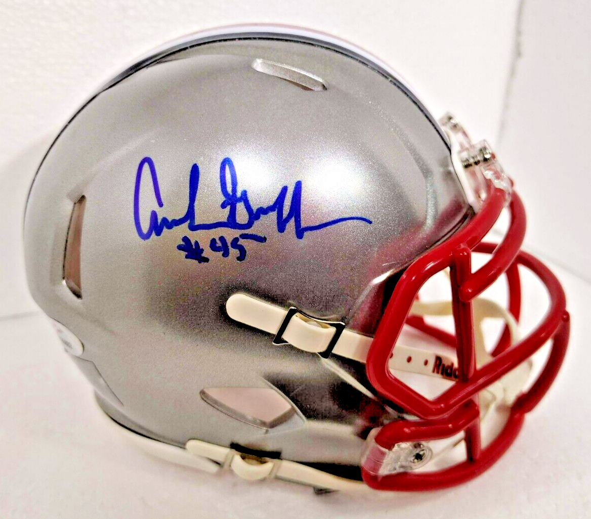 Archie Griffin Autographed Signed Ohio State Buckeyes FLASH Mini Helmet Speed Riddell PSA 