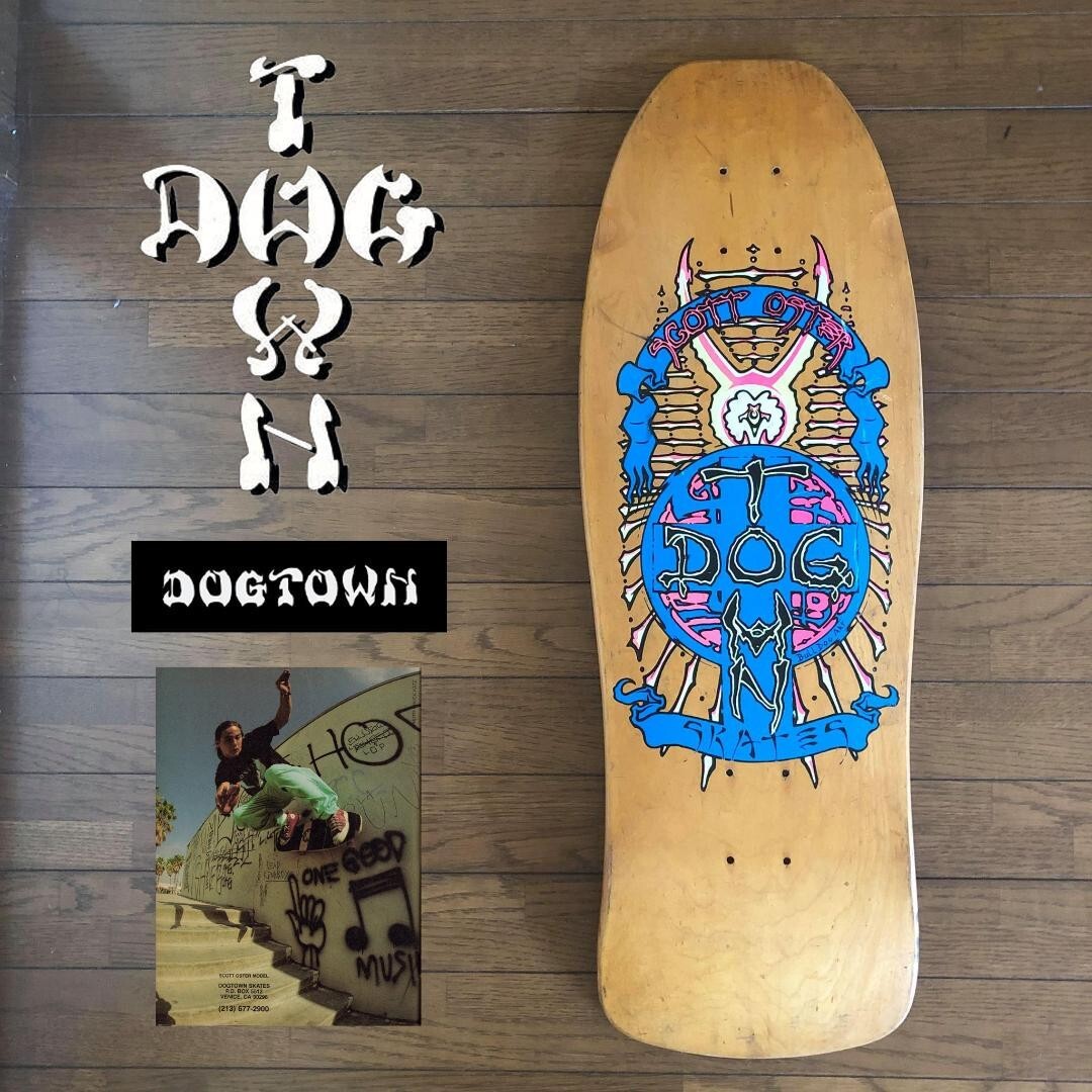 DOG TOWN / Scott Oster Model Vintage 1987 Skateboard deck | eBay