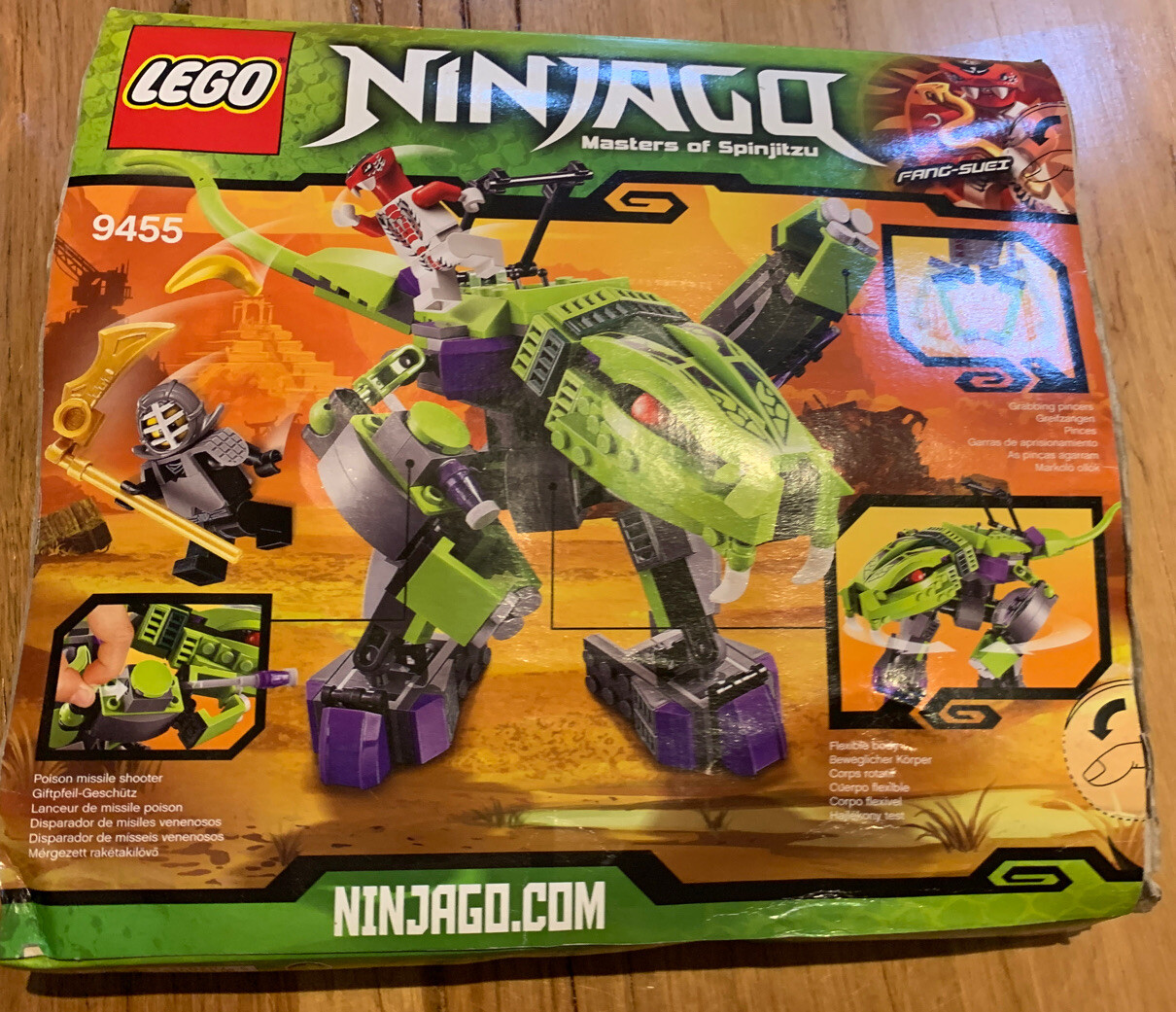 lego ninjago fangpyre