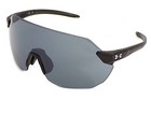 Under Armour Sports Sunglasses Halftime/F Matte Black/ Grey Shield Lens 003
