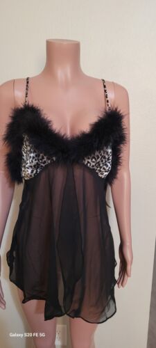 Cinema Exoile Seductive Wear by Tom Sezduda Size Large Tagged w matching panty