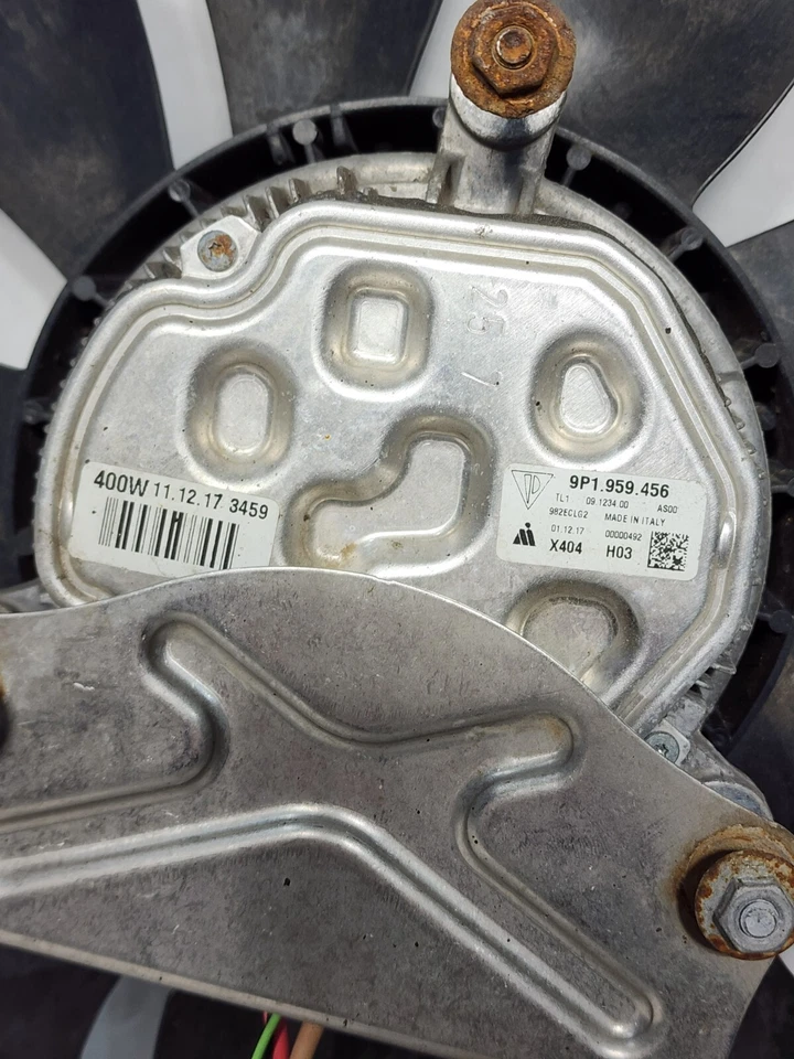 Ventilador de radiador original Porsche 718 Boxster Cayman GT4 982 9P1959456 OEM Foto 4 de 4