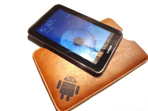 GSAstore ™ Faux Leather 7" Slim Pouch / sleeve for Tab 2, Kindle Fire, Nexus 7 - Picture 1 of 5