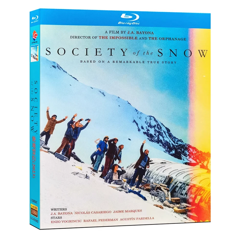 Society of the Snow (2023) Film 1-Disc New Box Set