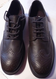 clarks mens brown brogues