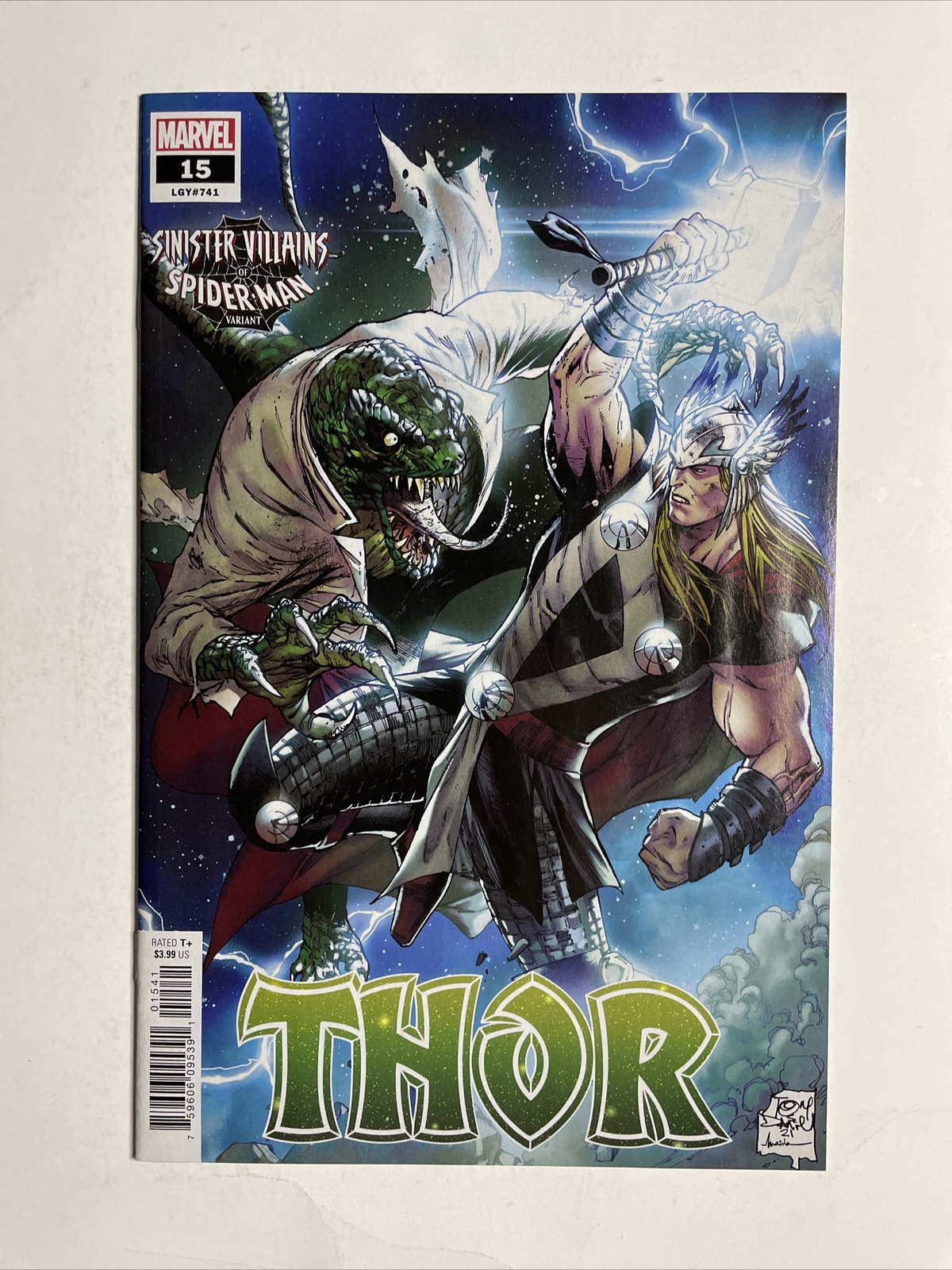 Thor #15 (2021) 9.4 NM Marvel High Grade Comic Book Donny Cates Sinister Villain
