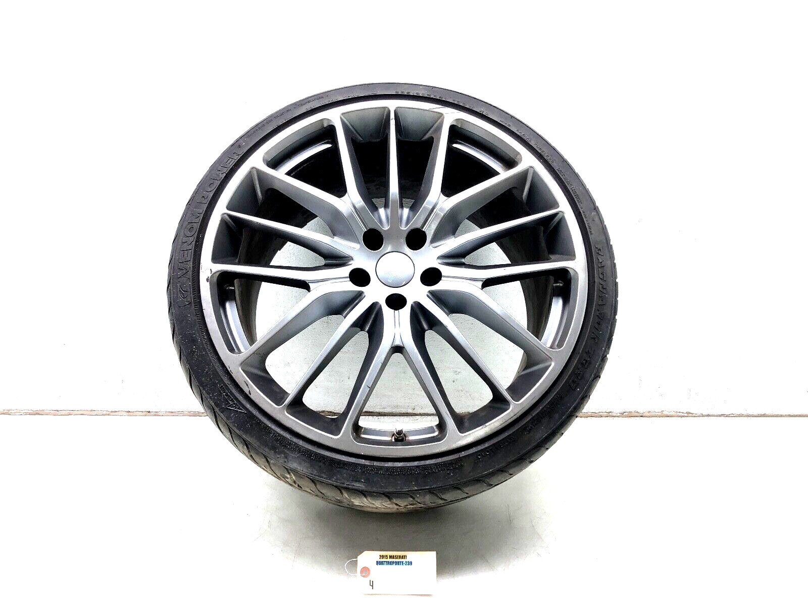 2014-2020 MASERATI QUATTROPORTE REAR TITANO WHEEL RIM 10.5X21 OEM #NOTES.